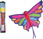 Drak létající nylon motýl 130x74cm v sáčku