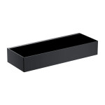 OMNIRES - Sprchový koš UNI, 30 x 5 x 11 cm, matná černá UN10335BL