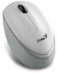 Genius NX-7009 Bezdrátová optická myš bílošedá / 1200 dpi / bezdrátová / BlueEye senzor (31030030402)