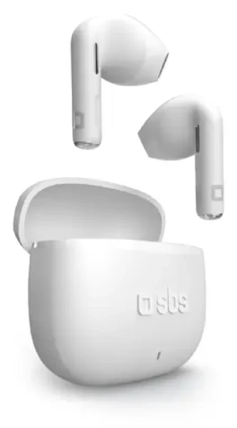 SBS Go Pods bílá / Bezdrátová TWS sluchátka (TEEARTWSGOPODSW)