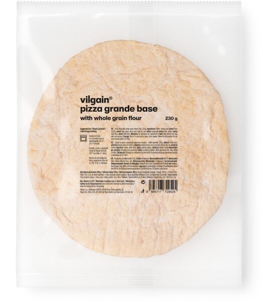 Vilgain Celozrnná pizza grande – 230 g