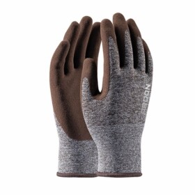 Rukavice máčené, NATURE TOUCH, 11" (XXL), hnědé, ARDON