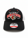 Outerstuff Dětská kšiltovka Ottawa Senators NHL Lockup Meshback Adjustable