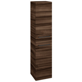 Dřevojas - Vysoká skříň s košem na prádlo DOS SVD2K 35 - D06 Ořech / Úchytka T06 / D06 Ořech / Pravé 210564HP