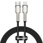 Baseus CATLJK-A01 Kabel USB-C (M) - Lightning (M) 1 m černá / 20W (CATLJK-A01)
