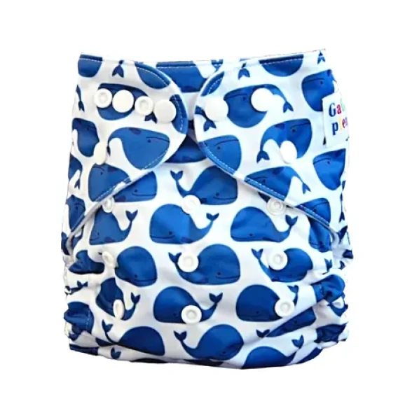 GaGa's Látková plena AIO Velryba (8594197442009)