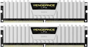 Corsair Vengeance LPX White 16GB (2x8GB) 3200 MHz / DDR4 / PC4-25600 / CL16-20-20-38 / 1.35V / XMP2.0 (CMK16GX4M2E3200C16W)