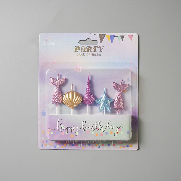 Dortové svíčky dortové Oceán 5ks