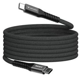 Verbatim Sync Charge Magnetický USB-C kabel 1.2m černá / USB-C(M) / USB-C(M) / 100 W / PD QC 3.0 (31863)