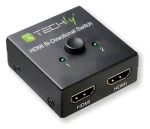 Techly 108606 černá / HDMI přepínač / obousměrný 2x1 / 4K 60Hz (108606)