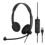 Sennheiser SC 60 USB ML černá / USB headset / mikrofon / USB / ovladač na kabelu (1000551)