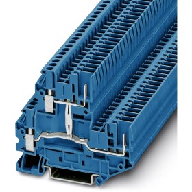 Phoenix Contact 3060487 dvojitá svorka 5.2 mm šroubovací modrá 50 ks