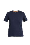 Dámské merino triko krátký rukáv ICEBREAKER Wmns Linen SS Tee, Midnight Navy velikost: XS