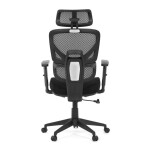 Kancelářská židle, synchronní mechanismus, černá látka, KA-Q8203 BK