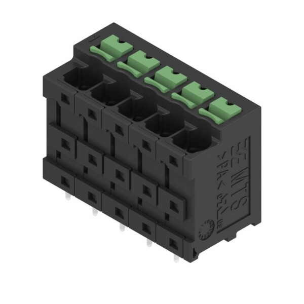 Weidmüller 2913740000 PCB terminál 4 mm² Pólů 5 černá 20 ks Tube