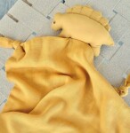 LIEWOOD Muchláček Agnete Dino Yellow Mellow, žlutá barva, textil