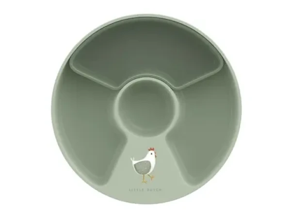 Little Dutch Dětský talíř dělený Farma (108002565399LD)