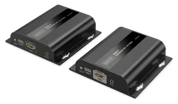 Digitus HDMI IP Extender Set / Rozšiřovač HDMI / 4K 60Hz (DS-55351)