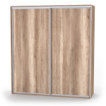 Nábytek Mikulík Skříň ONYX plné dveře (š 120-200 cm/v 220 cm) ROZMĚR: (š/v/h) 130 x 220 x 60 cm