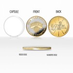Mince New York Knicks NBA 2026 Champions Gold & Silver 2-Tone Coin