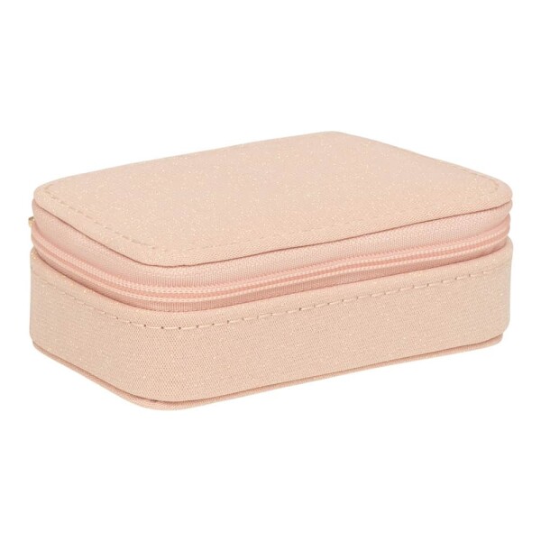 MIMI & LULA Dětská šperkovnice Pink Mini, růžová barva, papír, textil