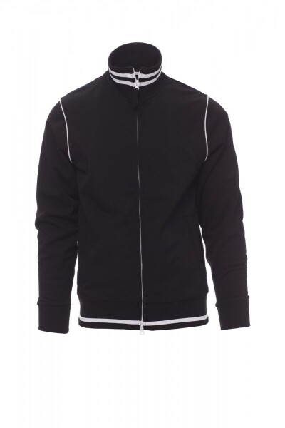 Pracovní mikina Payper Derby Barva: Černá/ Bílá, Velikost: M (000033001114003M)