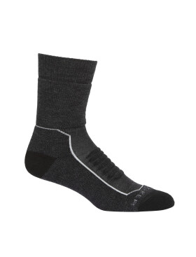 Dámské merino ponožky ICEBREAKER Wmns Anatomica Hike Heavy Crew, Jet Hthr velikost: 35-37 (S)