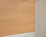 CERANO - Koupelnová skříňka Velora - dub medový, úchytka chrom + umyvadlo z lit. mramoru Ovo - bílá lesklá - 70,5x58x46,5 CER-980013