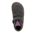 Chlapecké celoroční kotníkové barefoot boty UP HILL TEX DARK GRAY Froddo G3110281-14 - 35