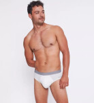 Pánské slipy GO ABC 2.0 Brief 2P - WHITE - bílé 0003 - SLOGGI WHITE M