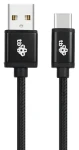 TB Touch černá / Datový kabel / USB-A (M) - USB-C (M) / 3 m (AKTBXKUCSBA300B)