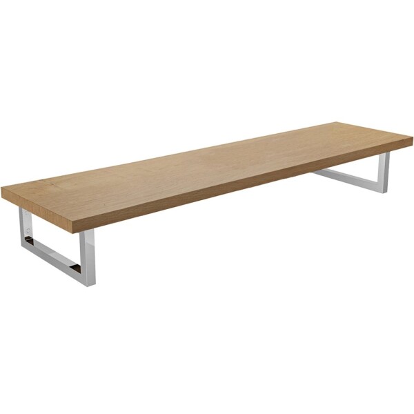 CERANO Deska pod umyvadlo Navira Pro + 2+1 podpěrná konzole - dub medový - 160x46x3,6 cm - 6061217