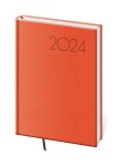 Diář 2024 týdenní A5 Print Pop - oranžový