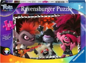 RAVENSBURGER Puzzle Trollové: Světové turné