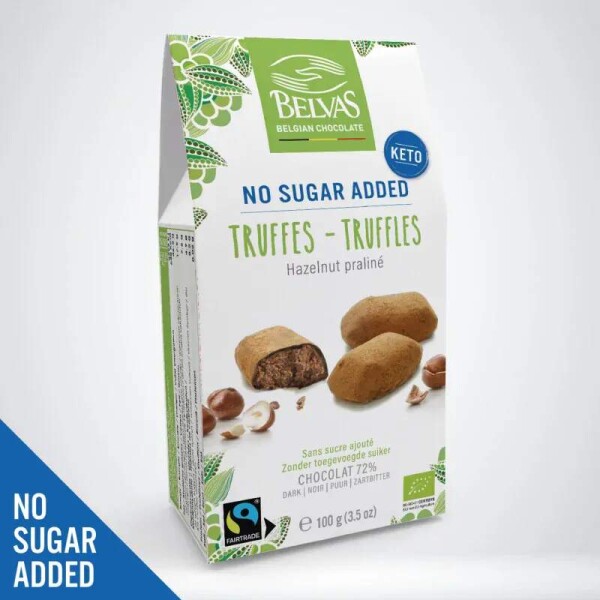 Belvas lískoořechové lanýže bez přidaného cukru 100g