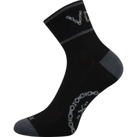 VOXX Ponožky cyklistické SLAVIX s ionty stříbra ČERNÉ 35-38 116556
