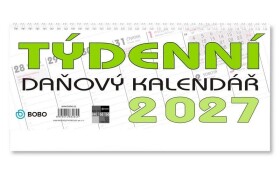 Stolní daňový kalendář 2027