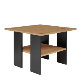 FRONTI Konferenční stolek MODERNA dub artisan + černá