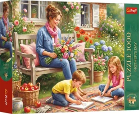 TREFL Puzzle Premium Plus Den matek