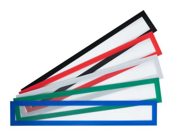 Djois Magneto LEAN - nadpis, A3/A2, černý, 10 ks