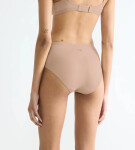 Dámské kalhotky GO Daily Cotton Midi - BROWN - béžové 00LZ - SLOGGI BROWN XXL
