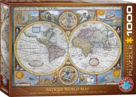 EUROGRAPHICS Puzzle Starodávná mapa světa