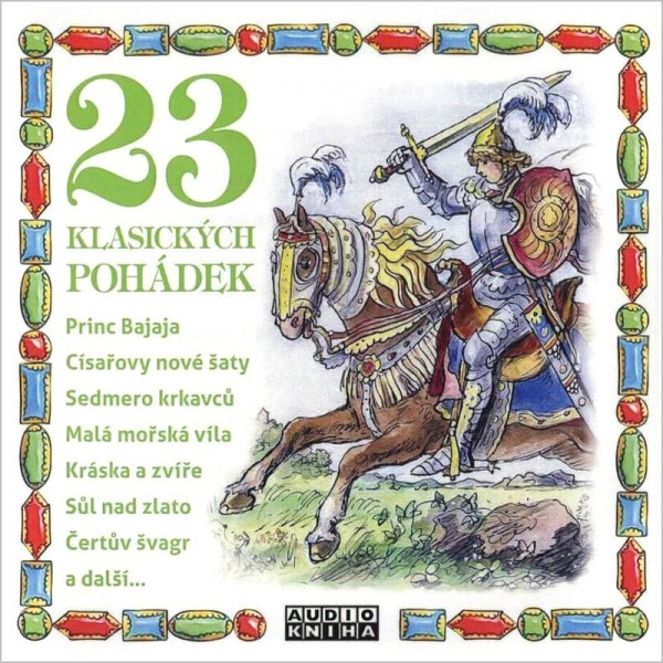 23 klasických pohádek (audiokniha) - Václav Kopta