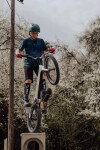 Přilba FORCE RIDEZ BMX, petrolejová matná, vel. L/XL (velikost 60 - 62 cm)