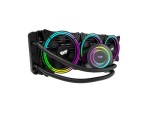 DarkFlash TR360 černá / AiO chladič CPU / 3x 120 mm / ARGB podsvícení / 1800 RPM / 35 dB / Intel + AMD (TR360 Black)