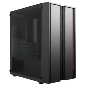 Crono PCC-200-1 černá / PC skříň / Micro-ATX / ITX / bez zdroje / bez ventilátorů (CR-PCC-200-1)