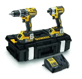 DeWalt DCK266P2 / Aku sada DeWalt DCD796 + DCF887 / 2x Aku 5.0 Ah / 1x Kufr / nabíječka (DCK266P2)