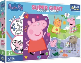 Trefl - Puzzle - Oboustranné puzzle Prasátko Peppa SUPER GIANT