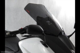 Yamaha Tmax 530 12-16 Skútr plexi Powerbronze 450 mm - černá