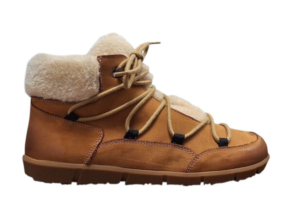 Wild 017-26023 Dámské celokožené barefoot kotníkové boty cat 41